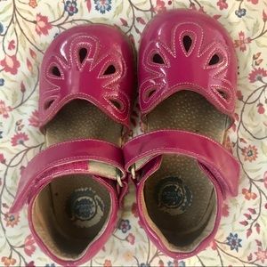 Livie & Luca Patent Leather Petal Mary Jane Shoes